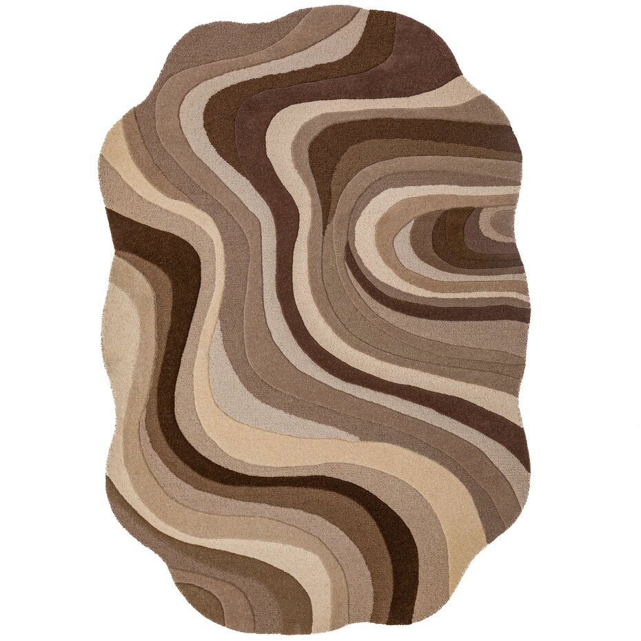 Organisch wollen vloerkleed - Envy Beige/Naturel Organisch wollen vloerkleed - Envy Beige/Naturel