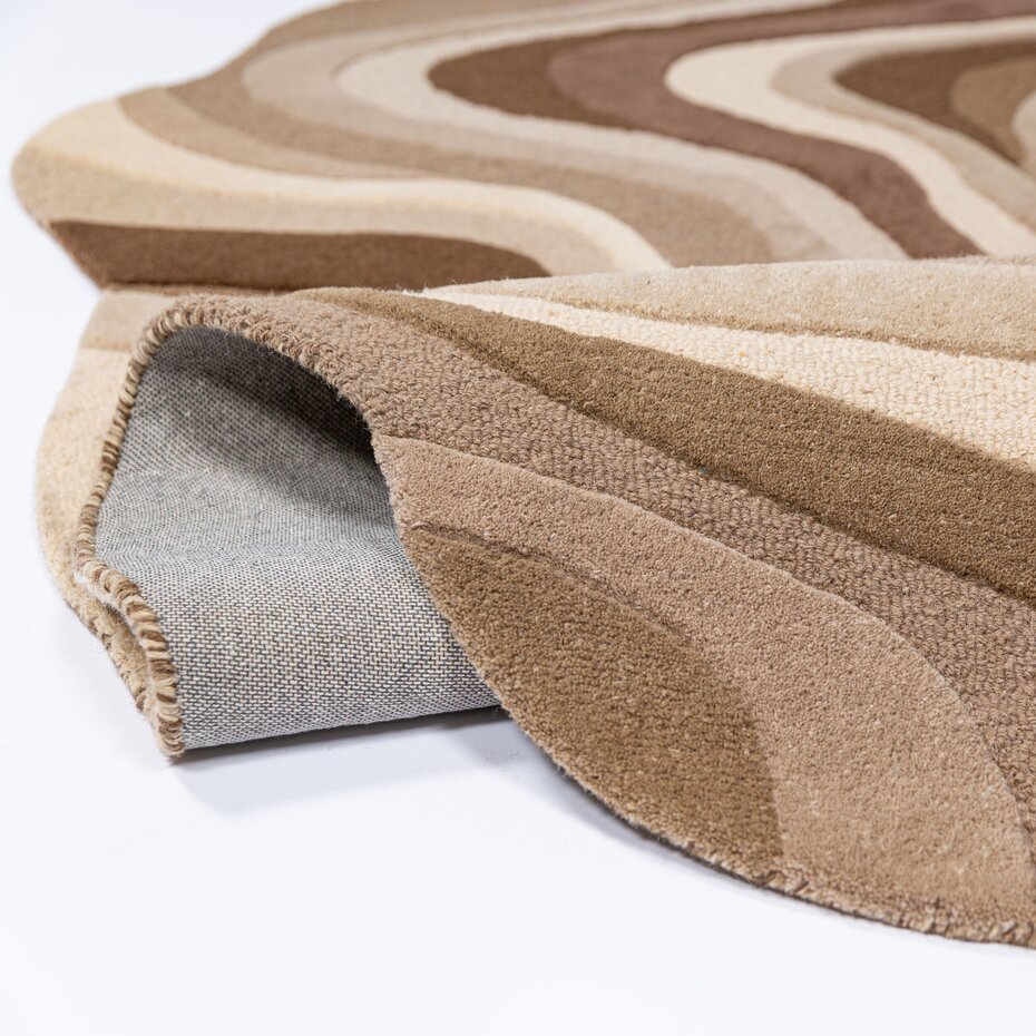 Organisch wollen vloerkleed - Envy Beige/Naturel Organisch wollen vloerkleed - Envy Beige/Naturel