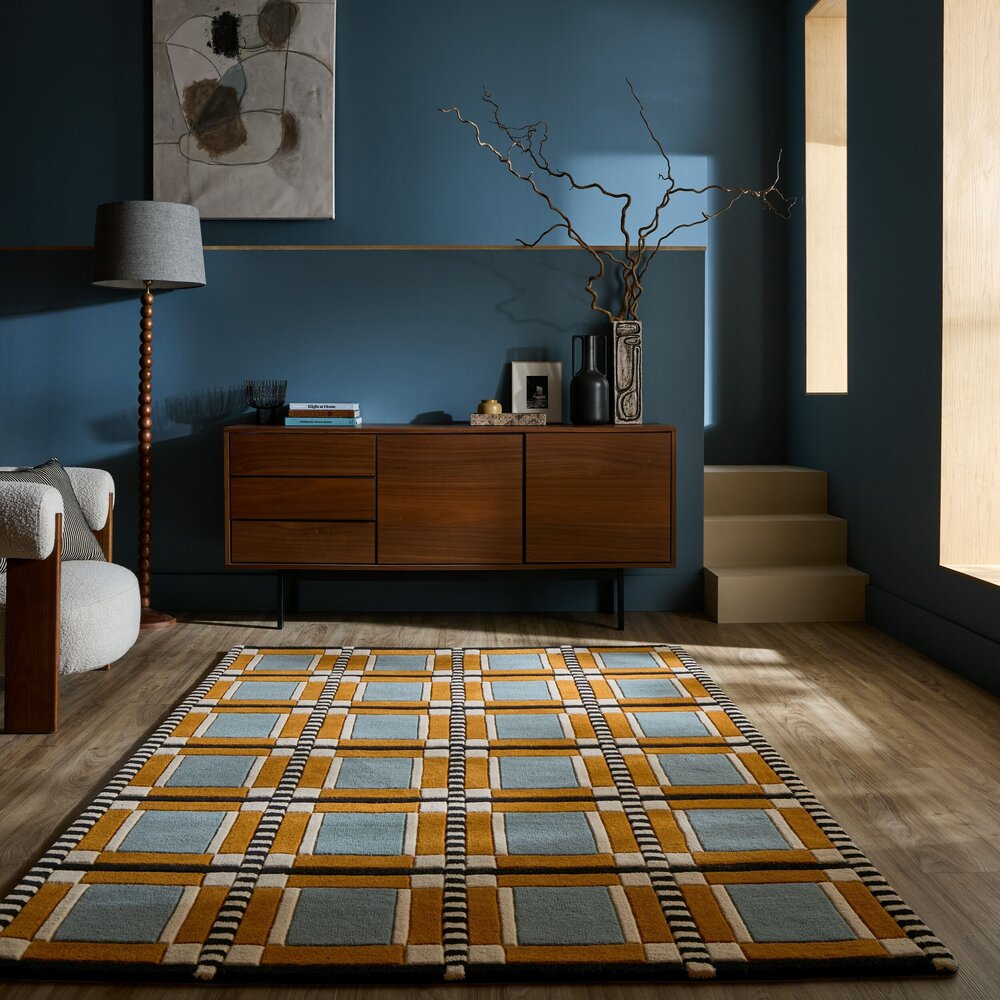 Modern vloerkleed - Quadro Kleurrijk Modern vloerkleed - Quadro Kleurrijk