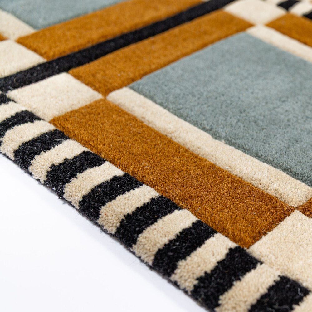 Modern vloerkleed - Quadro Kleurrijk Modern vloerkleed - Quadro Kleurrijk