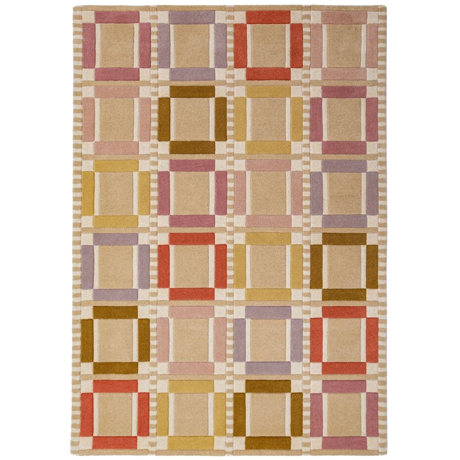 Modern vloerkleed - Quadro Pastel