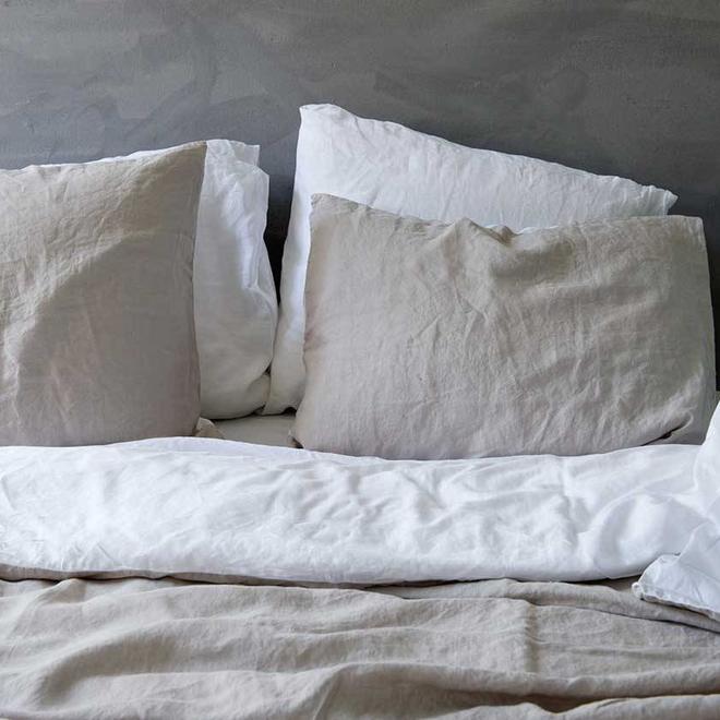 De ravissantes taies d'oreillers pour accompagner vos draps avec PASSION  FOR LINEN