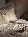 Remy pillowcase powder-marble-taupe old colors - SALE