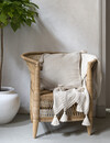 Sardinie Plaid & pillow  30 % sale