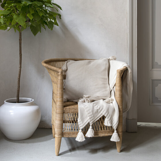 Sardinie Plaid & pillow  30 % sale
