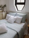 Amsterdam  celadon-dark powder