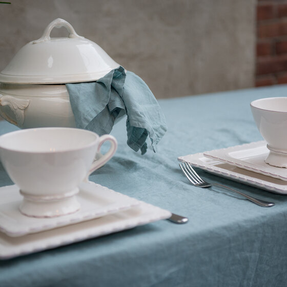 Maxime tablecloth and napkin