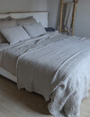 Housse de coussin décoratif et plaid Santorini