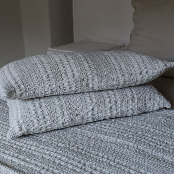 Santorini plaid & decorative cushion cover