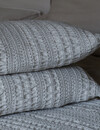 Santorini plaid & decorative cushion cover