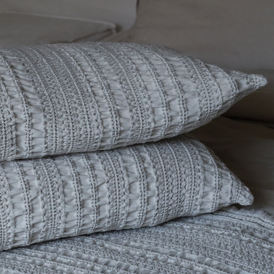 Santorini plaid & decorative cushion cover