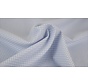 Licht blauwe ruit 3mm x 3mm stof