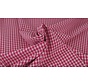 Fuchsia ruit 5 mm x 5 mm stof