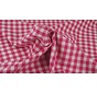 Fuchsia ruit 10 mm x 10 mm stof
