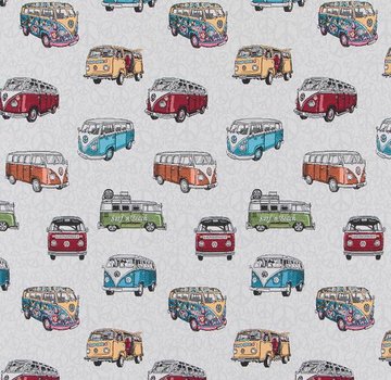 Decostoffen Volkswagen bus jacquard