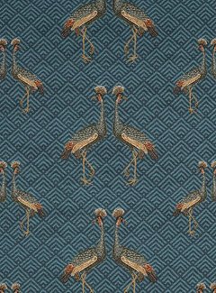 Decostoffen Vogel jacquard