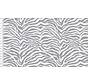 Zebra french terry stof