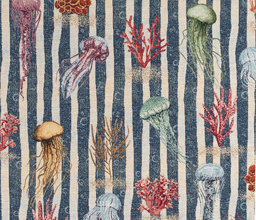 Decostoffen Kwallen gobelin