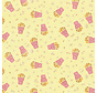 Popcorn digitale print stof