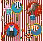 Circus digitale print stof