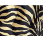 Zebraprint zand velboa stof