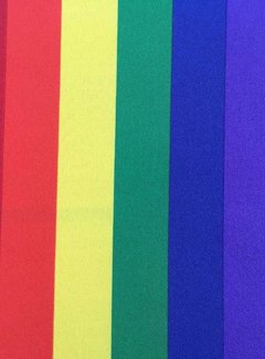 Decostoffen Regenboog stof terlenka
