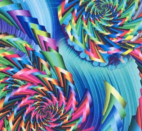Decostoffen Felle kleuren blauw terlenka stof