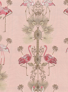 Decostoffen Flamingo jacquard