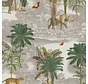 Jungle safari digitale print stof