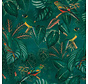 Calathea velvet digitale print stof