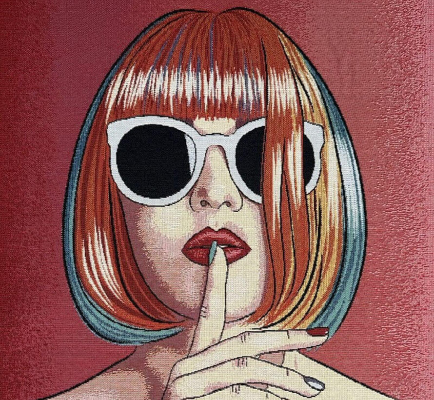 Pop artiest gobelin