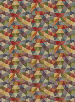 Decostoffen Grafische multicolor gobelin