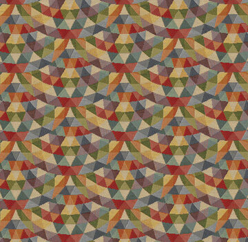 Decostoffen Grafische multicolor gobelin