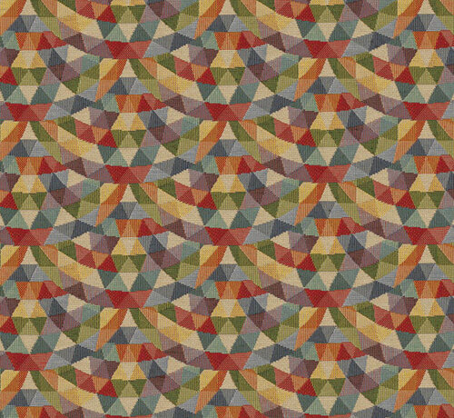 Decostoffen Grafische multicolor gobelin