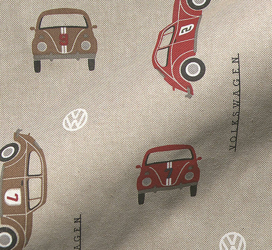Volkswagen kevers linnenlook stof