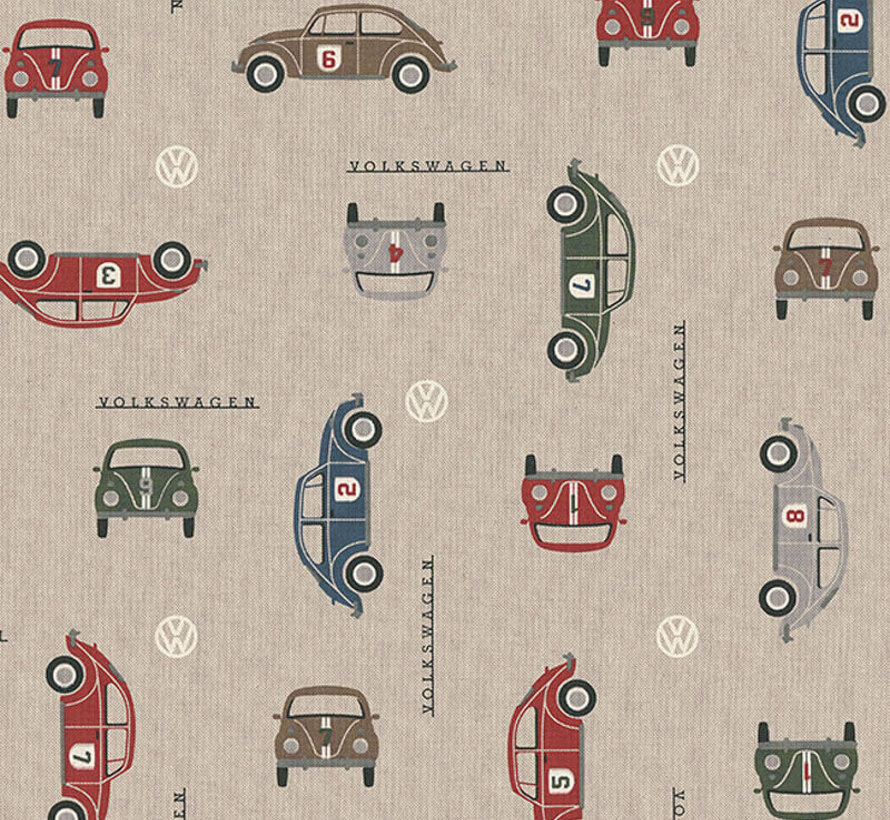Volkswagen kevers linnenlook stof