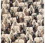 Schapen gobelin stof