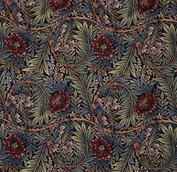 Decostoffen Bloemen William Morris stijl gobelin