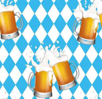 Decostoffen Bier oktoberfest terlenka