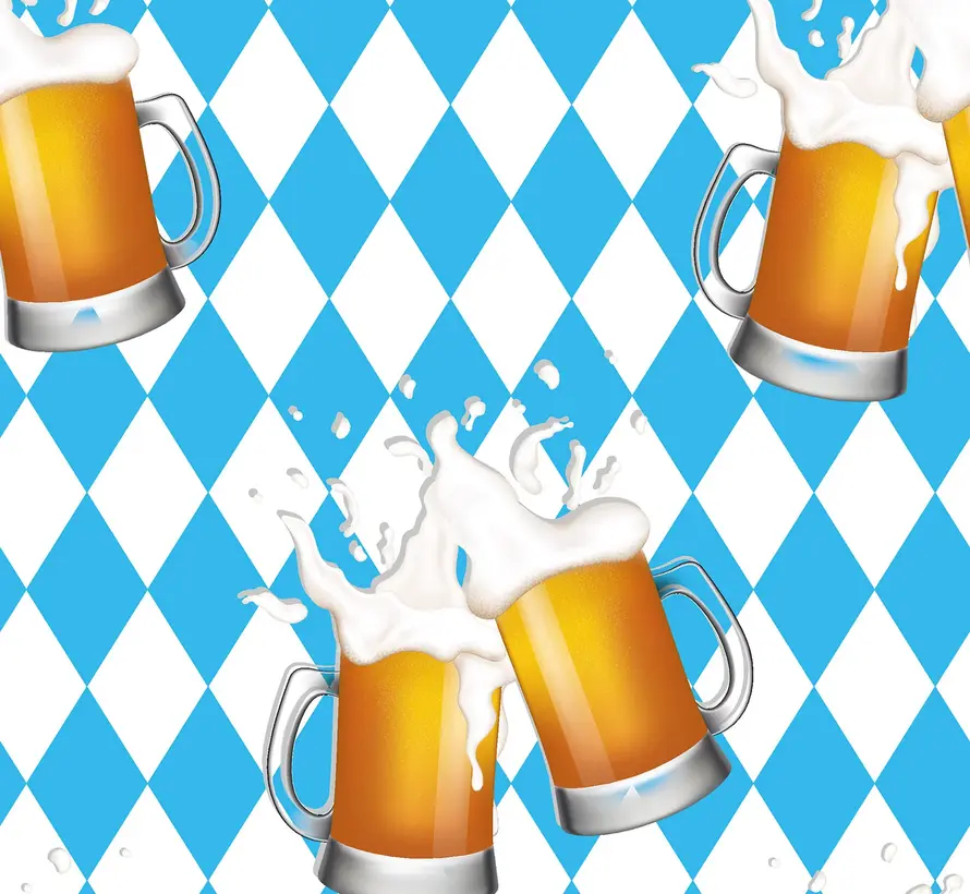 Bier oktoberfest terlenka stof
