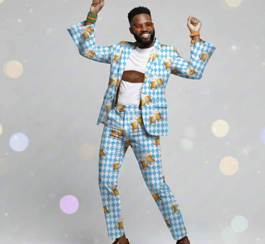 Bier oktoberfest terlenka stof