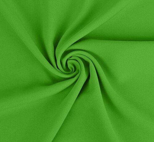 Decostoffen Gras groene terlenka stof – Frisse en opvallende stof voor mode en creatieve naaiprojecten