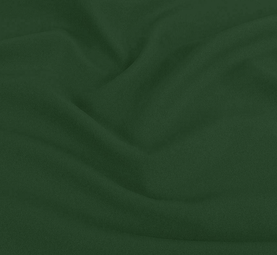 Donkergroene terlenka stof – Duurzame en tijdloze stof voor kleding en uniformen