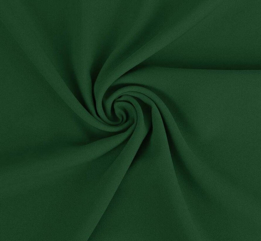 Donkergroene terlenka stof – Duurzame en tijdloze stof voor kleding en uniformen