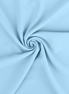 Decostoffen Licht blauwe terlenka stof