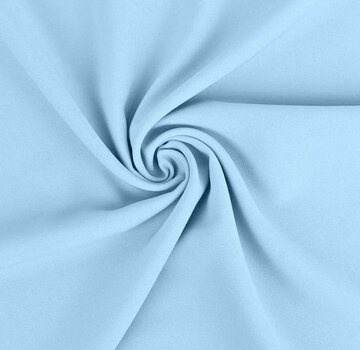 Decostoffen Licht blauwe terlenka stof