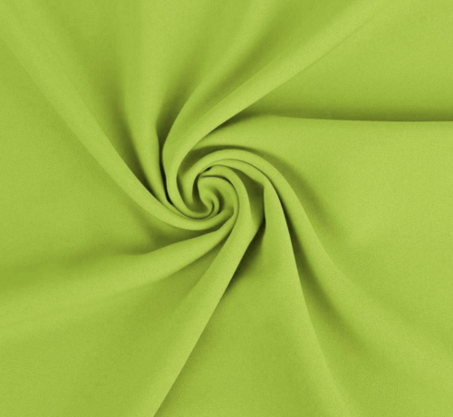 Decostoffen Lime terlenka stof – Moderne en frisse kleur terlenka voor fashion en design
