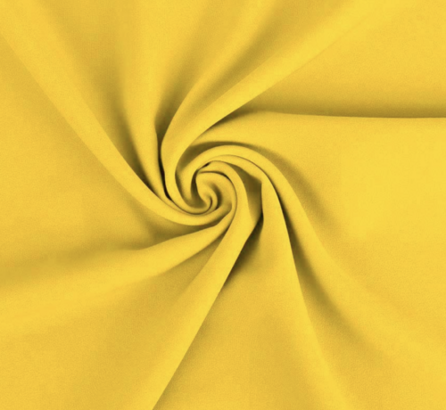 Decostoffen Gele terlenka stof – Vrolijke en opvallende stof voor creatieve naaiprojecten