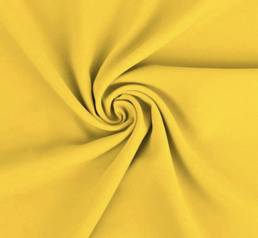 Gele terlenka stof – Vrolijke en opvallende stof voor creatieve naaiprojecten