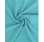 Aqua terlenka stof – Frisse blauwgroene stof met soepele en comfortabele structuur